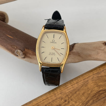 Omega De Villle Quartz Oval Watch