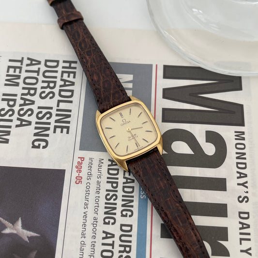 Omega De Ville Quartz Square Watch