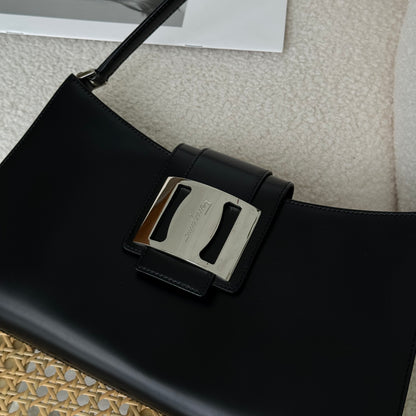 Ferragamo Black Shoulder Bag