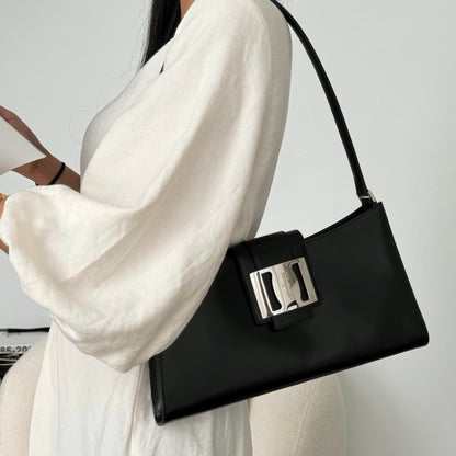 Ferragamo Black Shoulder Bag