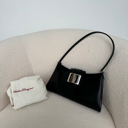 Ferragamo Black Shoulder Bag