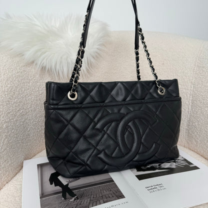 Chanel Caviar Timeless CC Shopping Tote