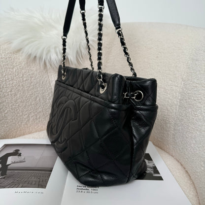 Chanel Caviar Timeless CC Shopping Tote