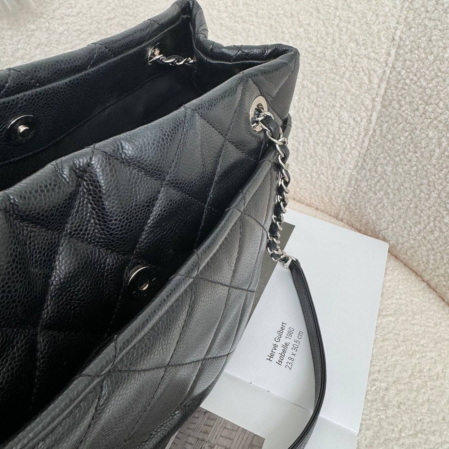 Chanel Caviar Timeless CC Shopping Tote