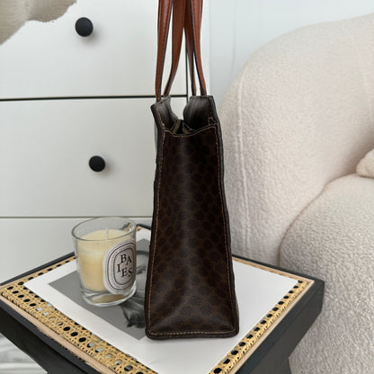 Celine Macadam Monogram Stripe Tote - Leluxe Vintage Sdn. Bhd.