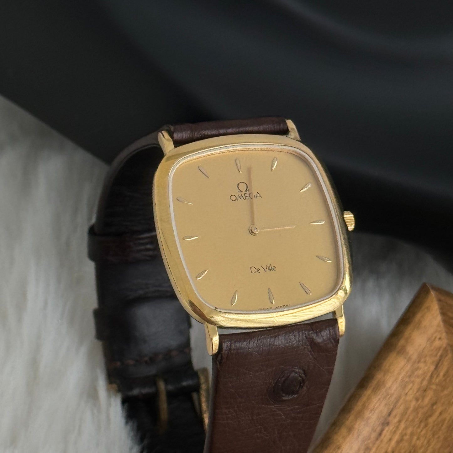 Omega Square Quartz Watch