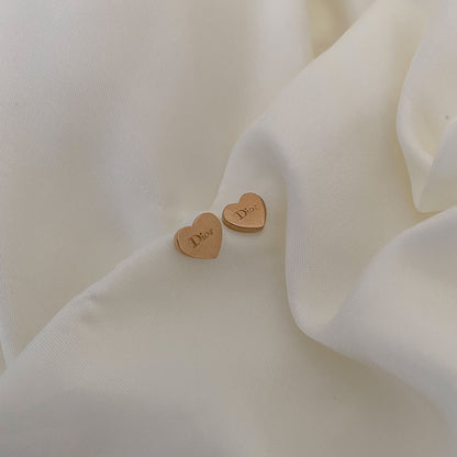 Dior Mini Heart Shape Earring - Leluxe Vintage Sdn. Bhd.