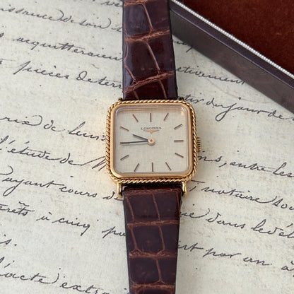 Longines Linen Square Watch