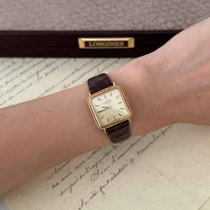 Longines Linen Square Watch