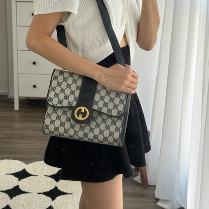 Gucci Navy Vintage Bag