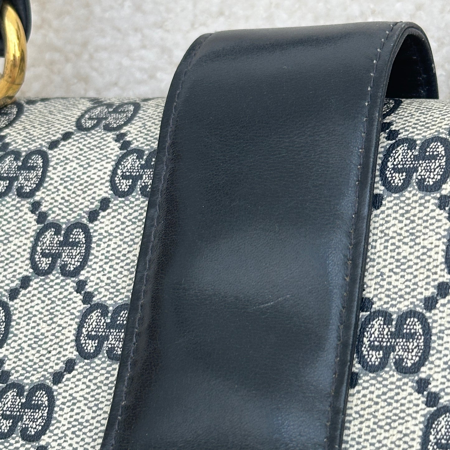 Gucci Navy Vintage Bag