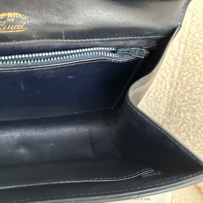 Gucci Navy Vintage Bag