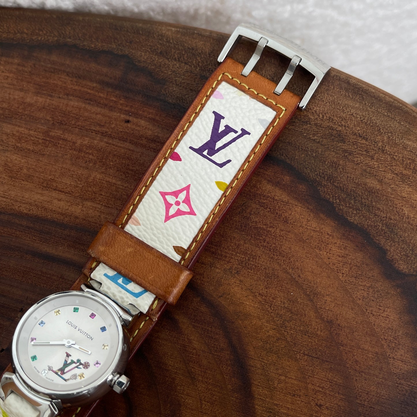 Louis Vuitton x Takashi Murakami watch