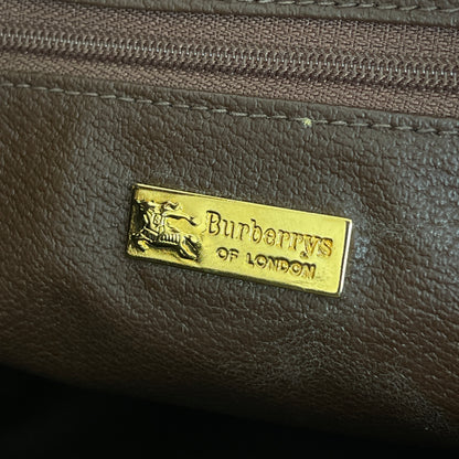 Burberry Check Tote in Beige