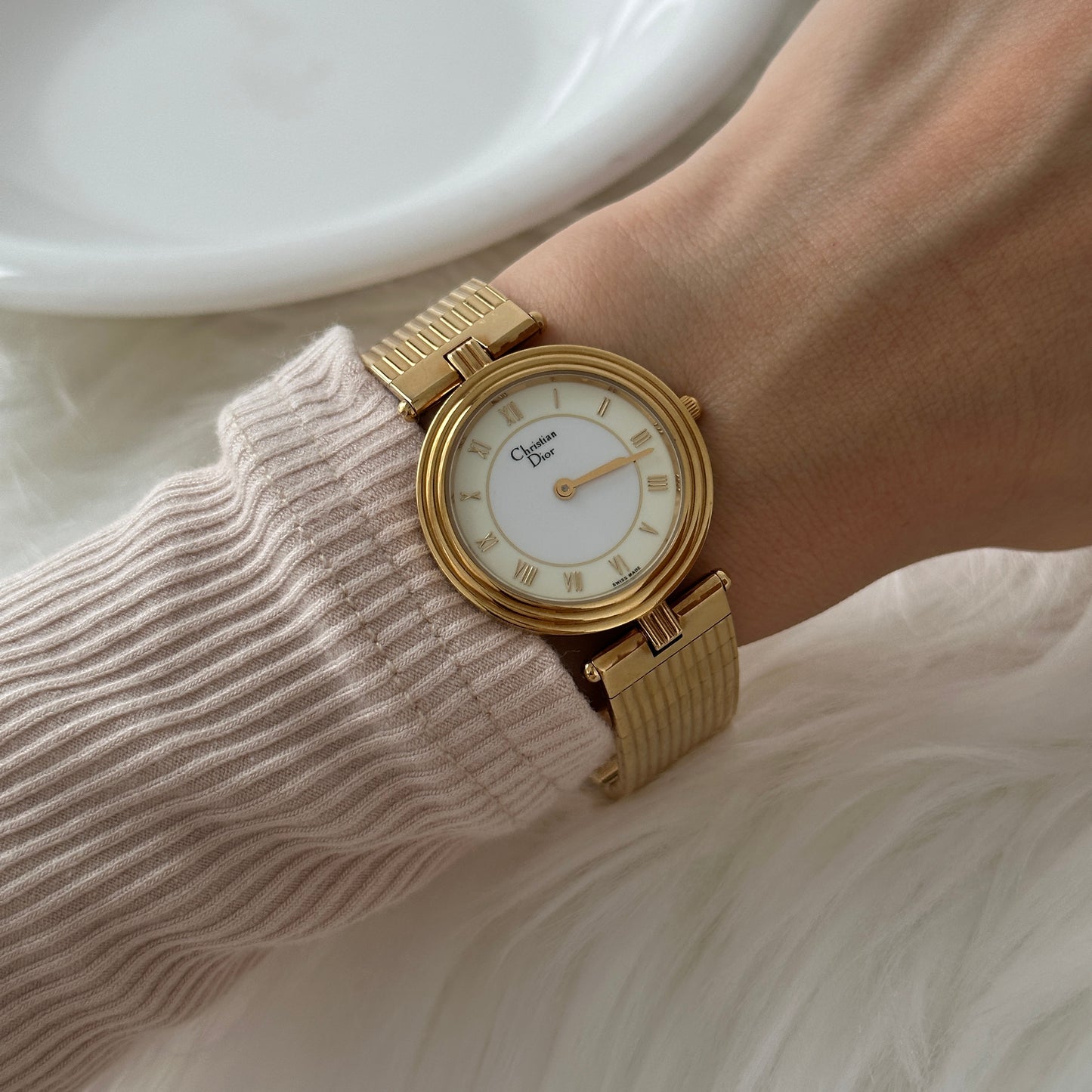 Dior Gold Chain Watch