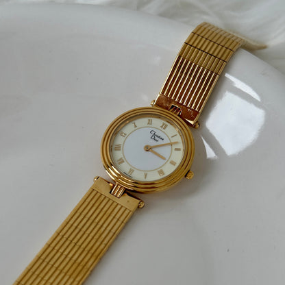 Dior Gold Chain Watch