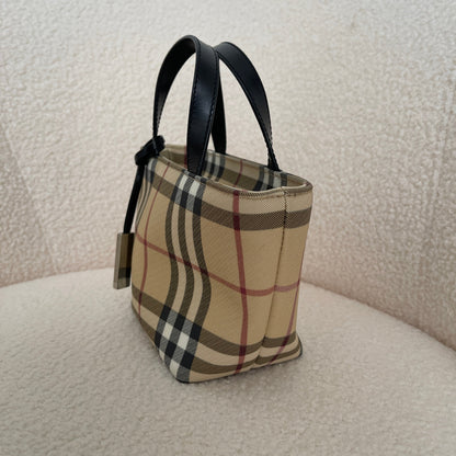 Burberry Neutral Mini Tote Bag