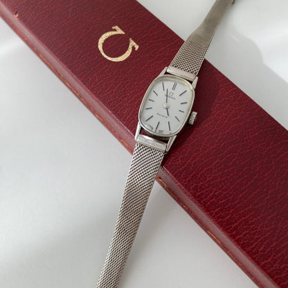 Omega Geneve Silver Watch