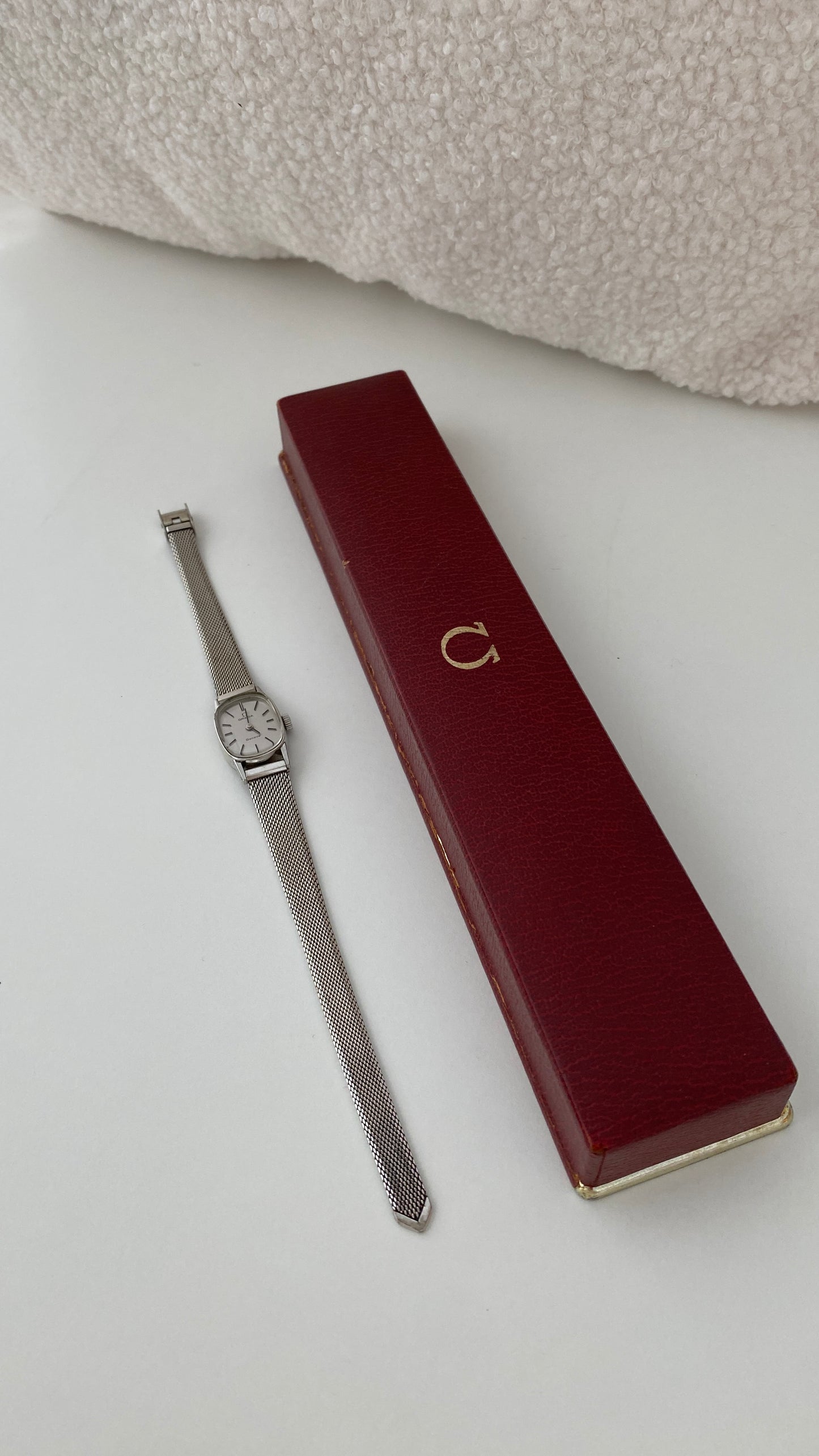 Omega Geneve Silver Watch