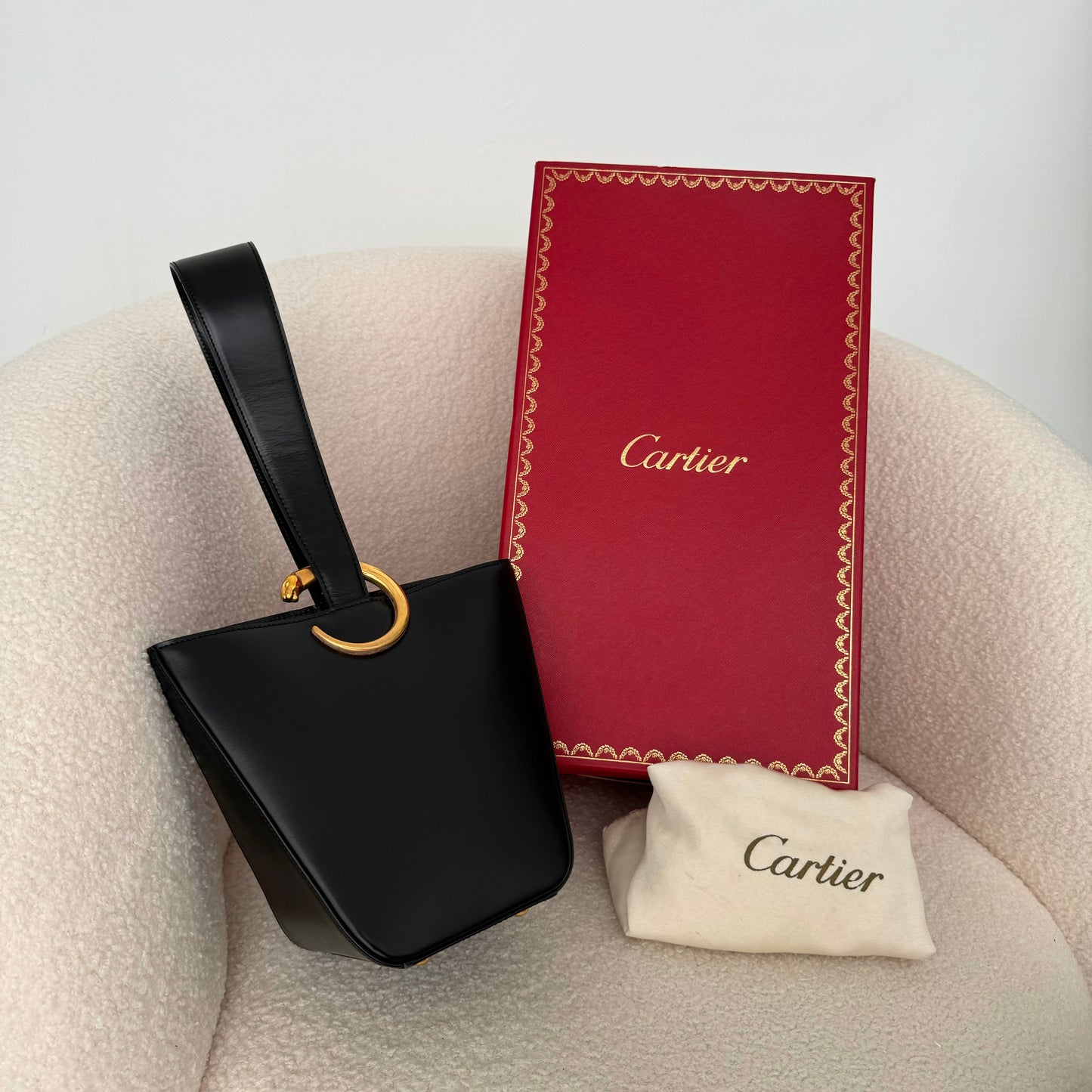 Cartier Panthere Bucket Bag Vintage