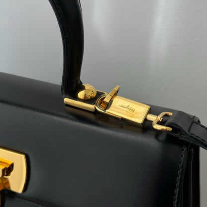 Ferragamo Gancini Kelly Bag Medium