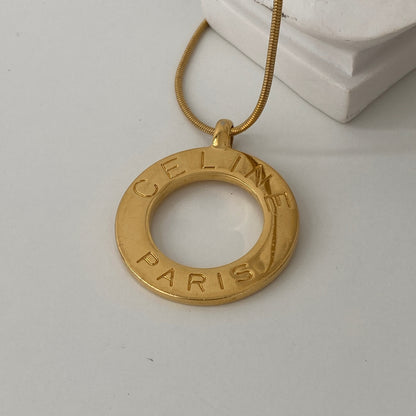 Celine Ring Necklace
