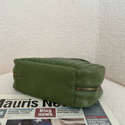 Bottega Veneta Intrecciato Mini Handbag Green