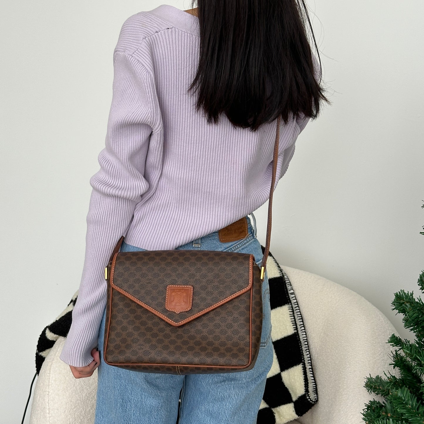 Celine Macadam Monogram Crossbody bag