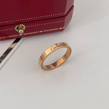 Cartier C de Cartier Weddding Band - Leluxe Vintage Sdn. Bhd.