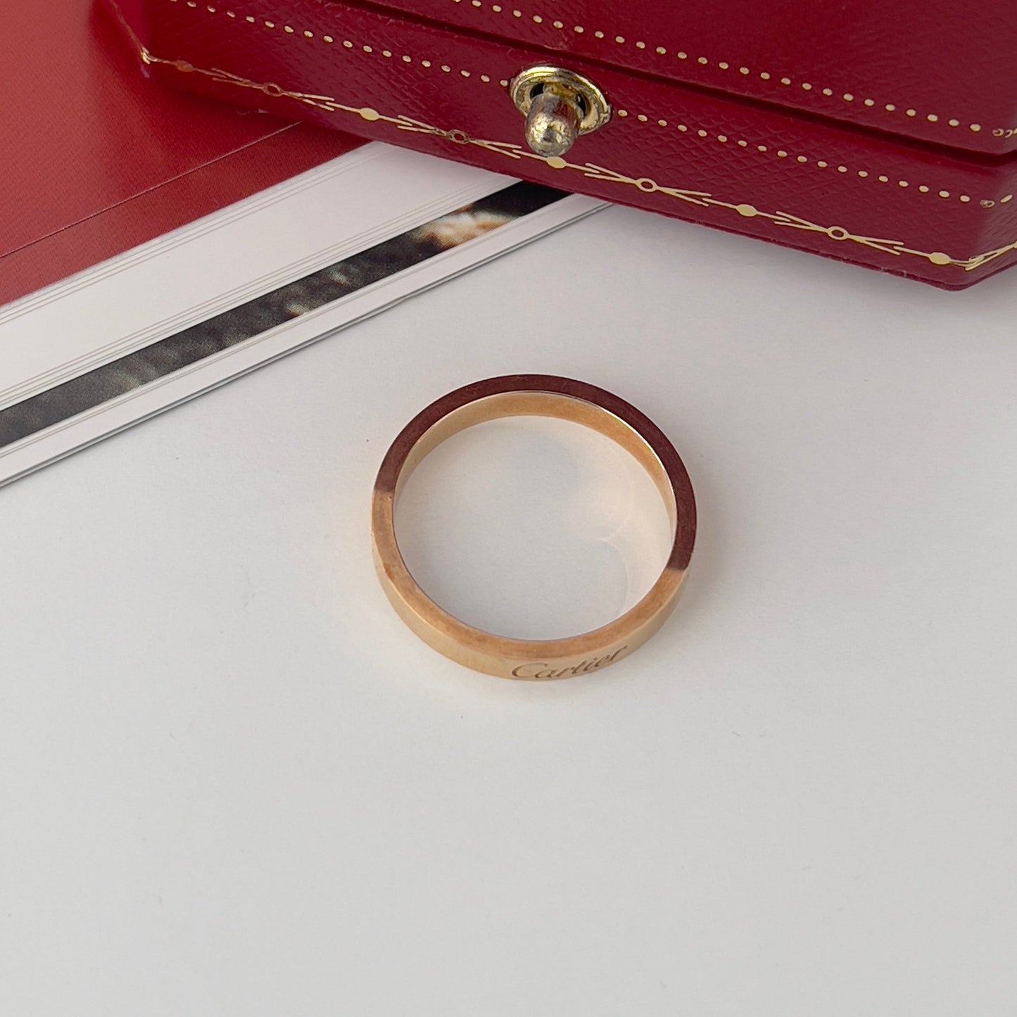 Cartier C de Cartier Weddding Band - Leluxe Vintage Sdn. Bhd.