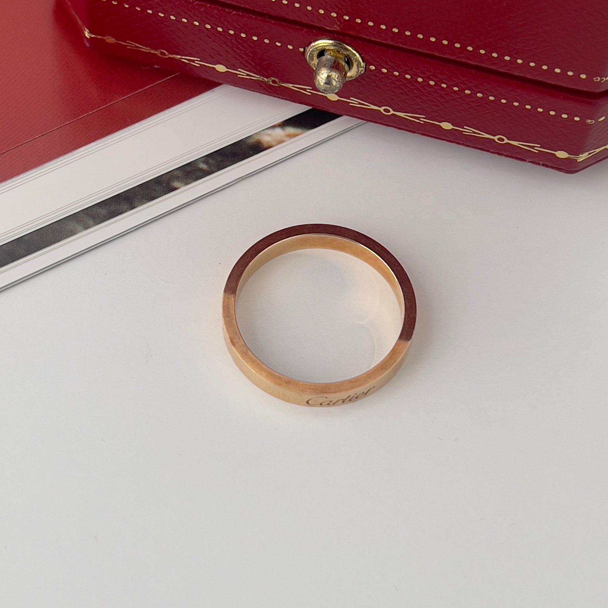 Cartier C de Cartier Weddding Band - Leluxe Vintage Sdn. Bhd.