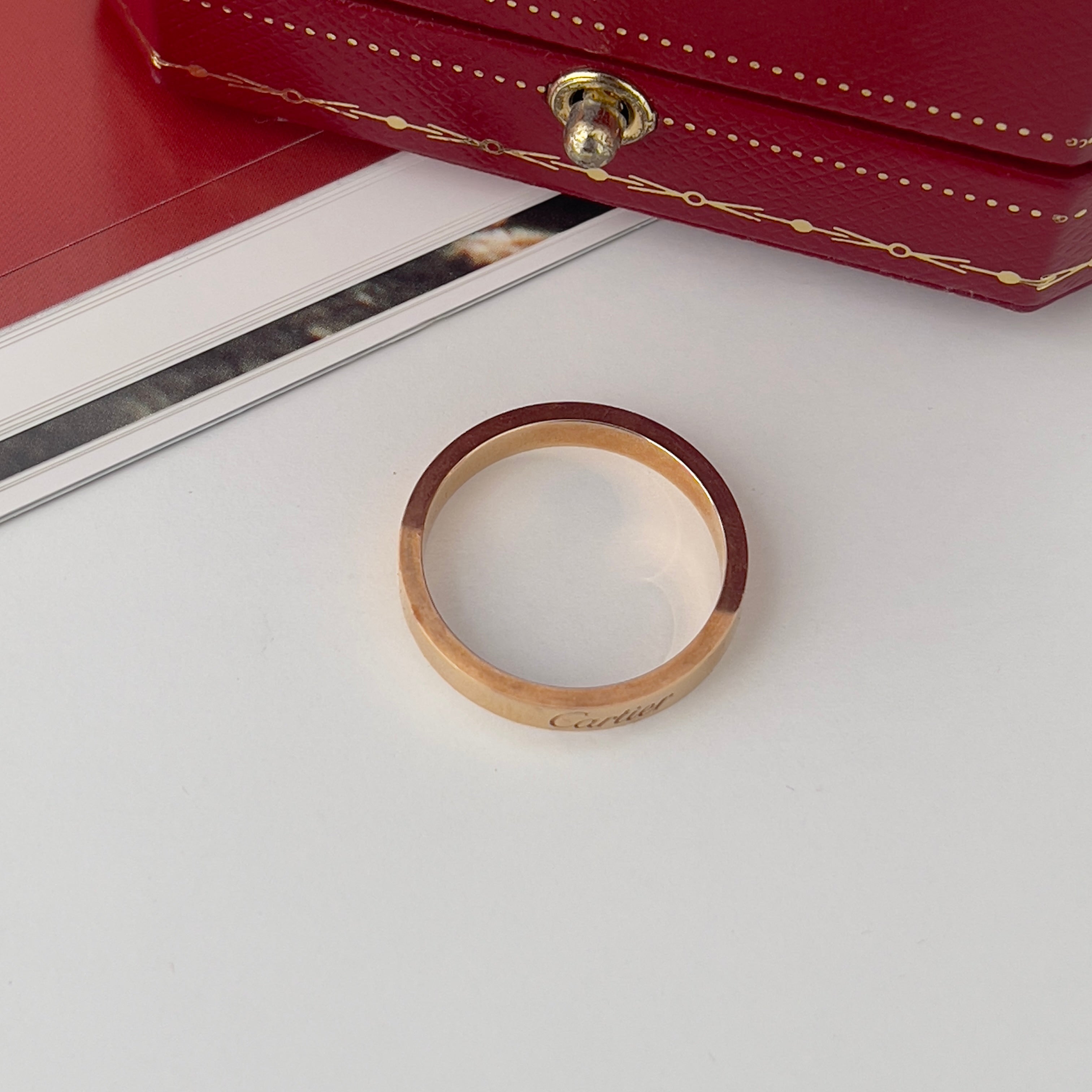 Cartier C de Cartier Weddding Band - Leluxe Vintage Sdn. Bhd.