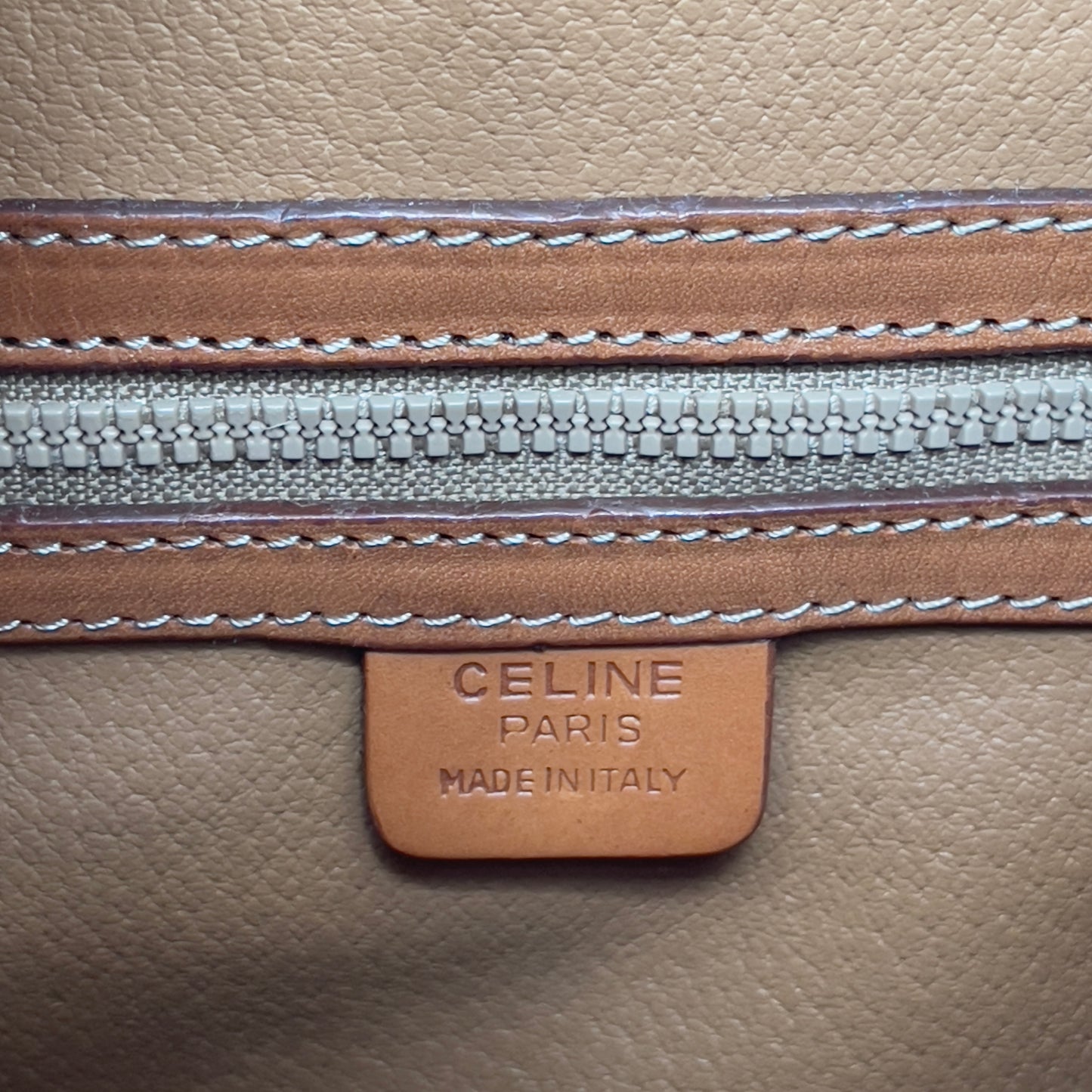 Celine Macadam Monogram Bucket Crossbody