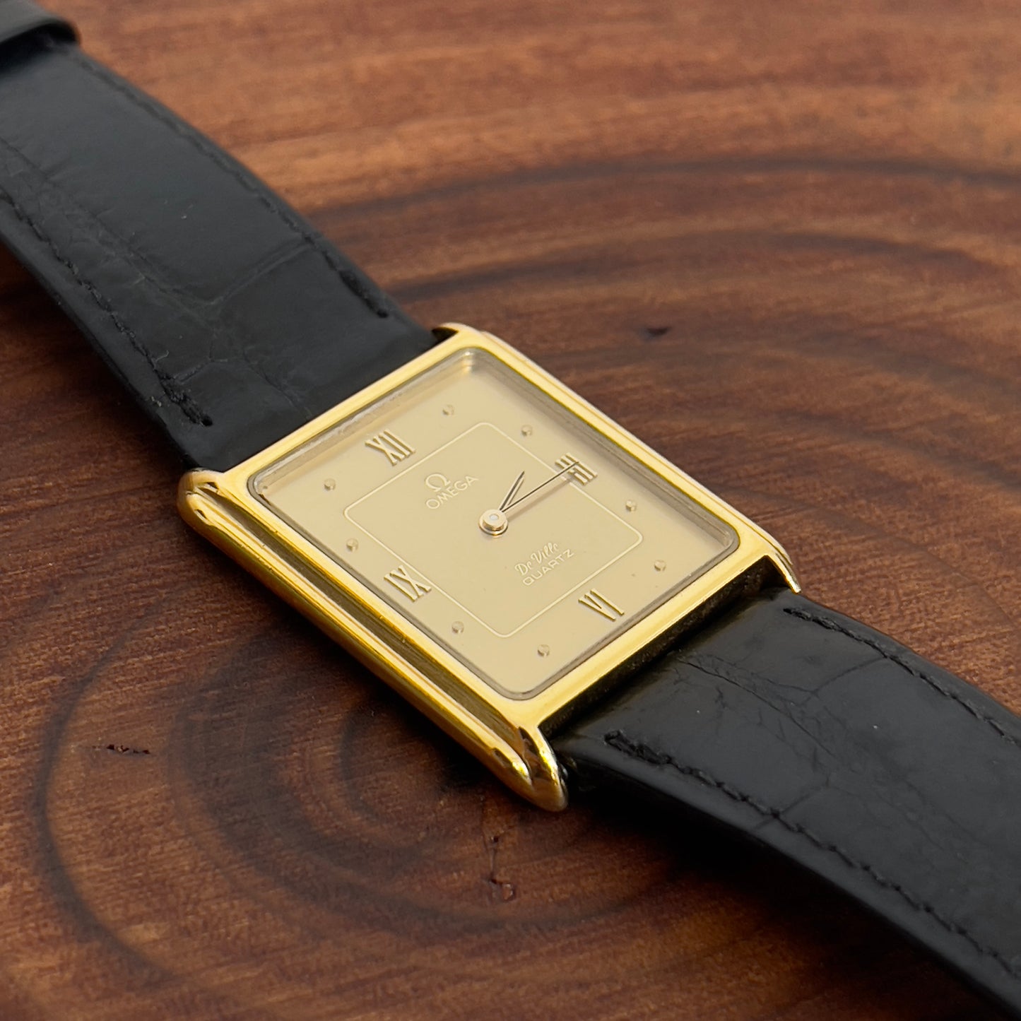 Omega De Ville Quartz Rectangle Watch