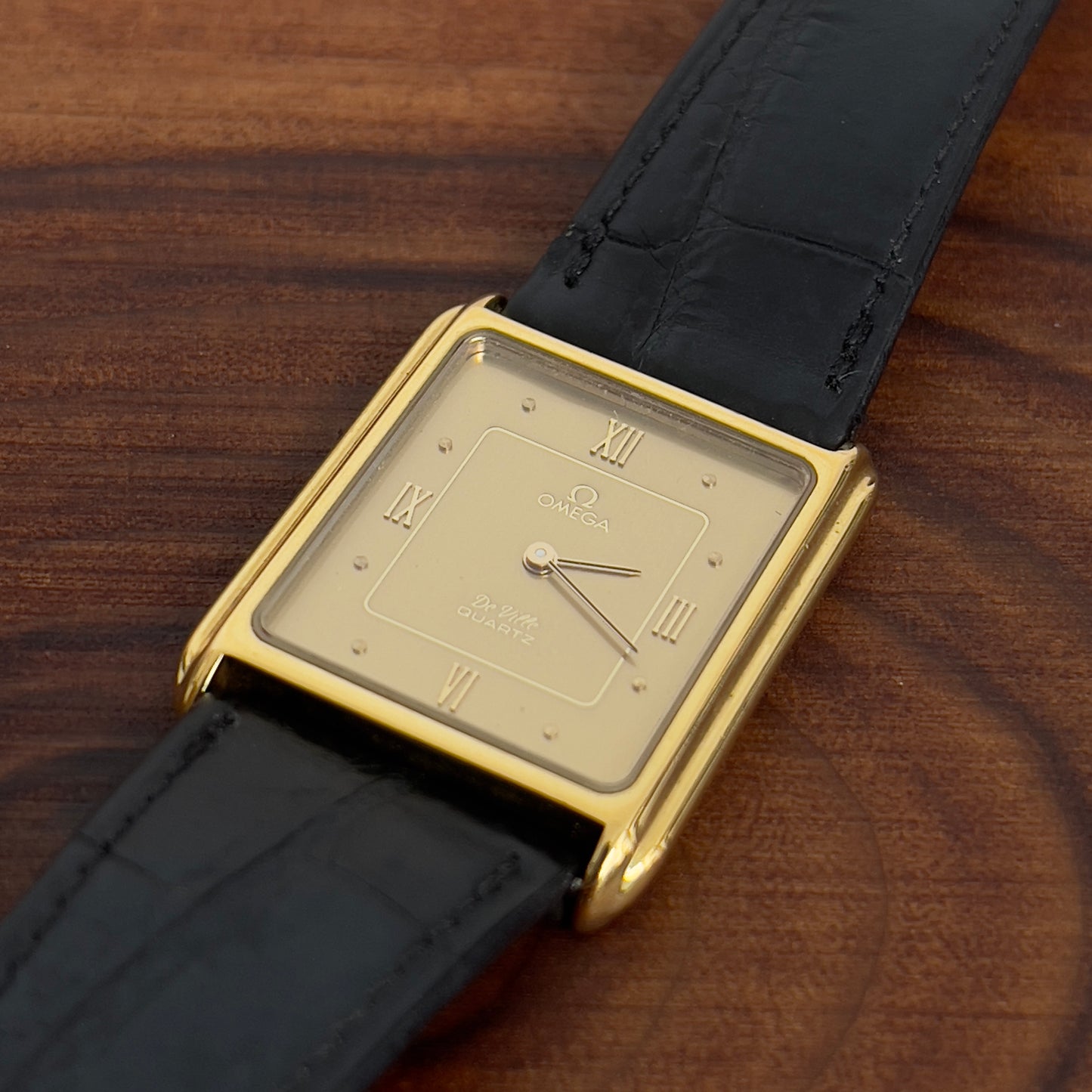 Omega De Ville Quartz Rectangle Watch