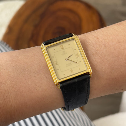 Omega De Ville Quartz Rectangle Watch