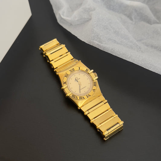 Omega 18K Constellation Quartz Watch