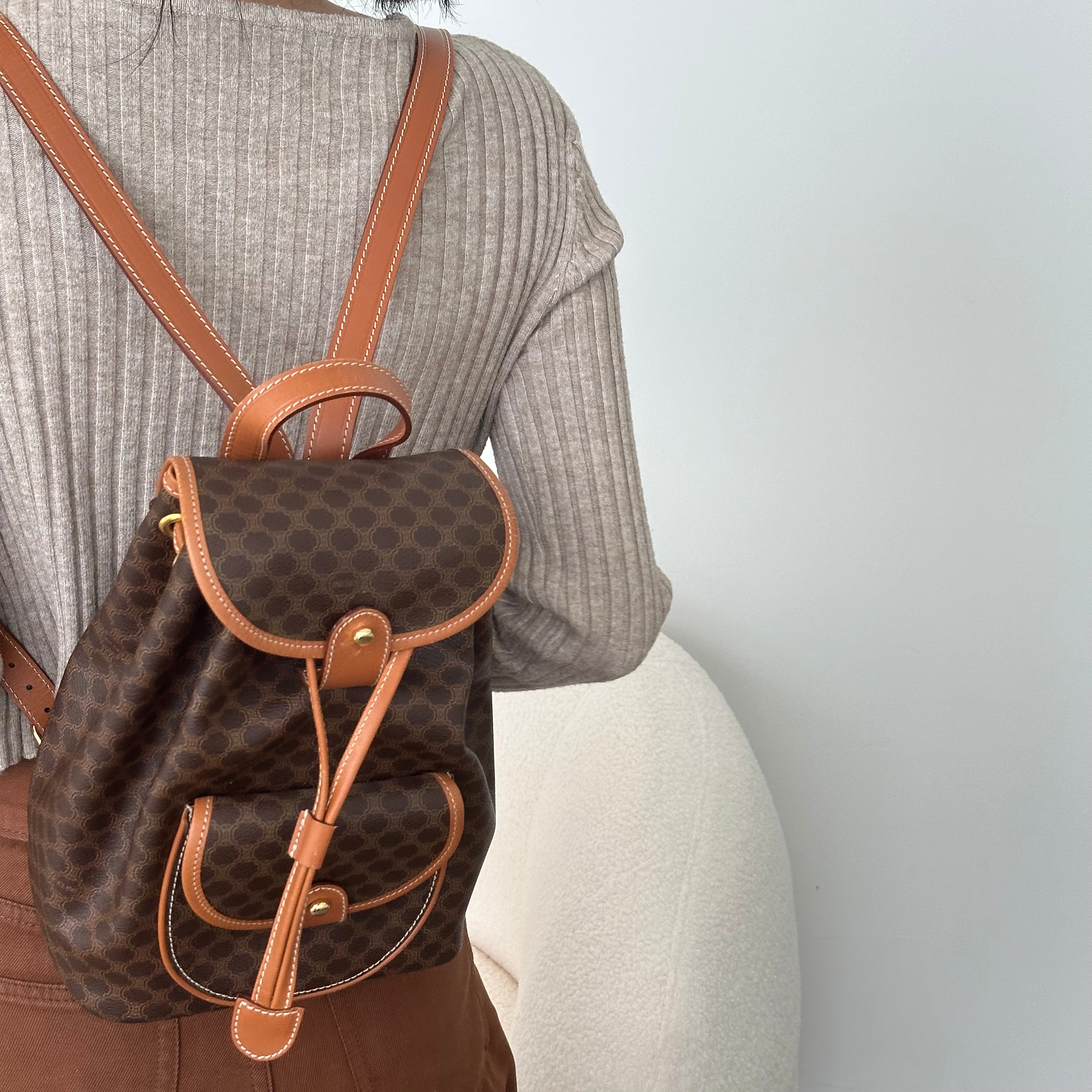 Celine Folco Backpack - Leluxe Vintage Sdn. Bhd.