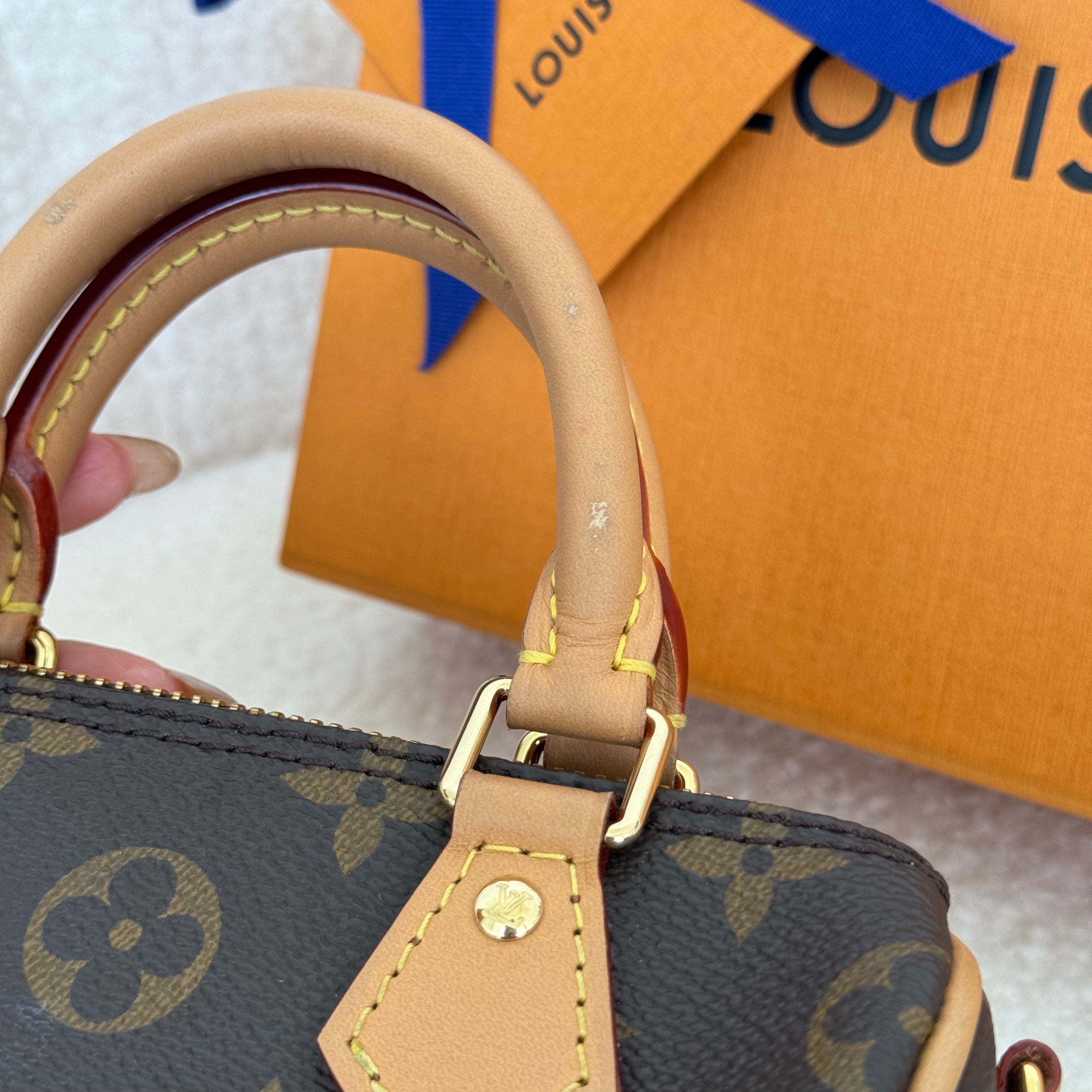 Louis Vuitton Nano Speedy Monogram - Leluxe Vintage Sdn. Bhd.
