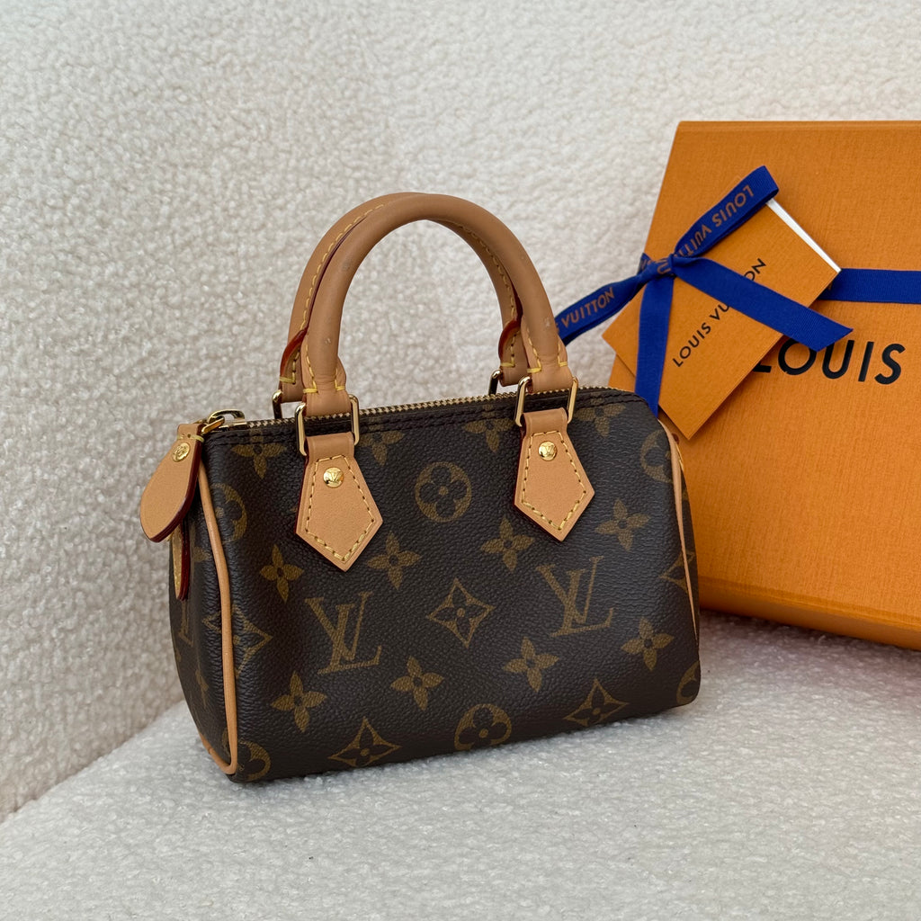 Louis Vuitton Nano Speedy Monogram - Leluxe Vintage Sdn. Bhd.