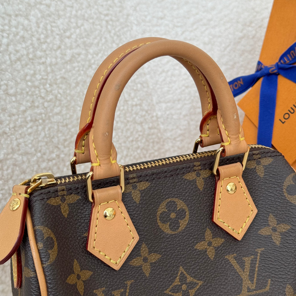 Louis Vuitton Nano Speedy Monogram - Leluxe Vintage Sdn. Bhd.