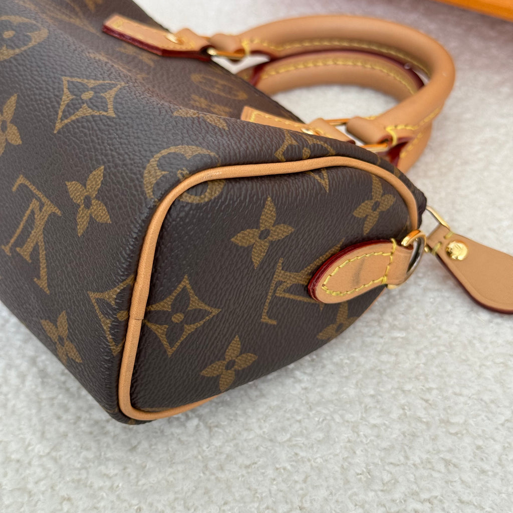Louis Vuitton Nano Speedy Monogram - Leluxe Vintage Sdn. Bhd.