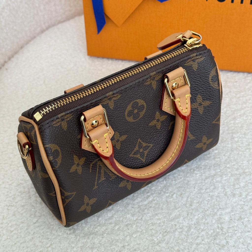 Louis Vuitton Nano Speedy Monogram - Leluxe Vintage Sdn. Bhd.
