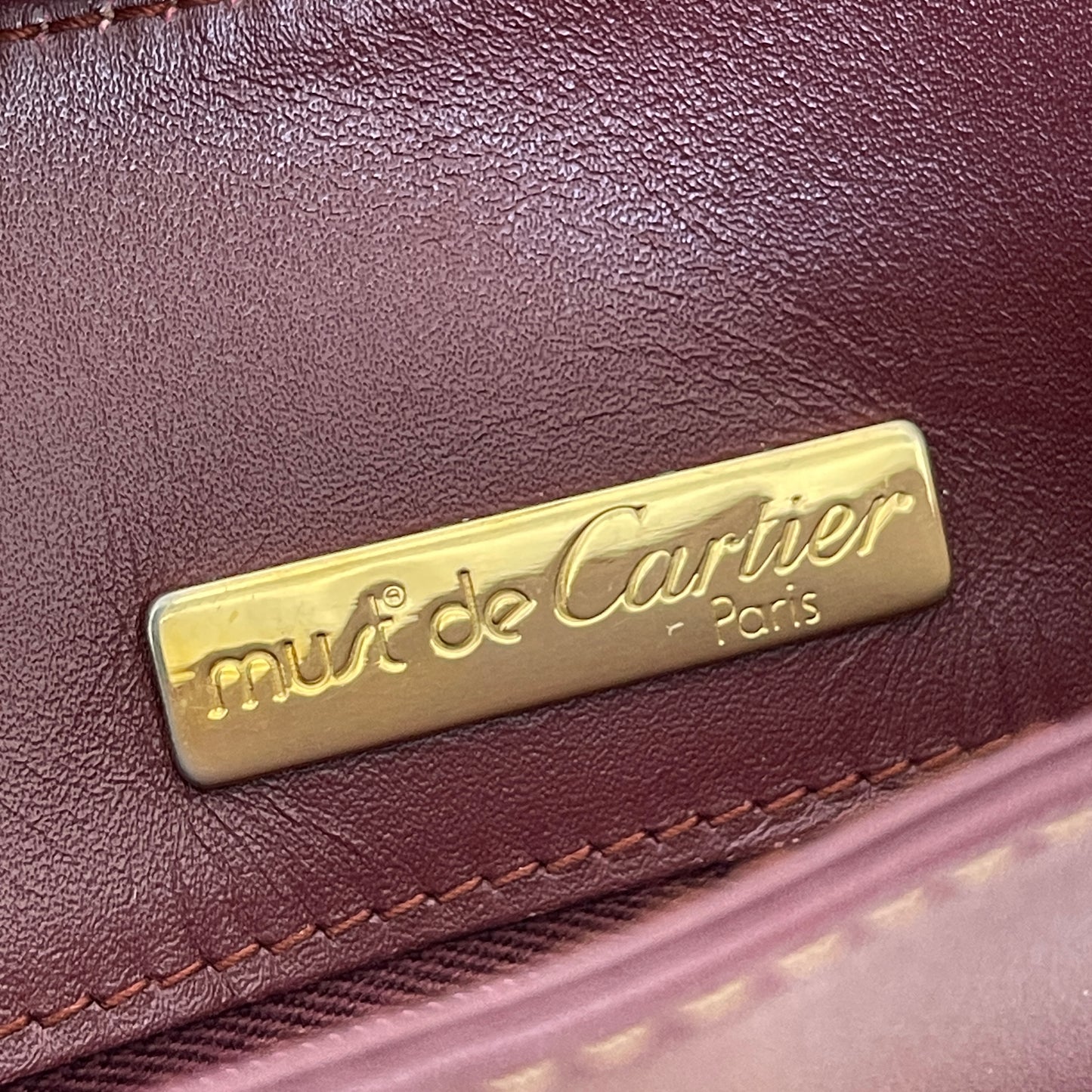 Must de Cartier Bucket Bag