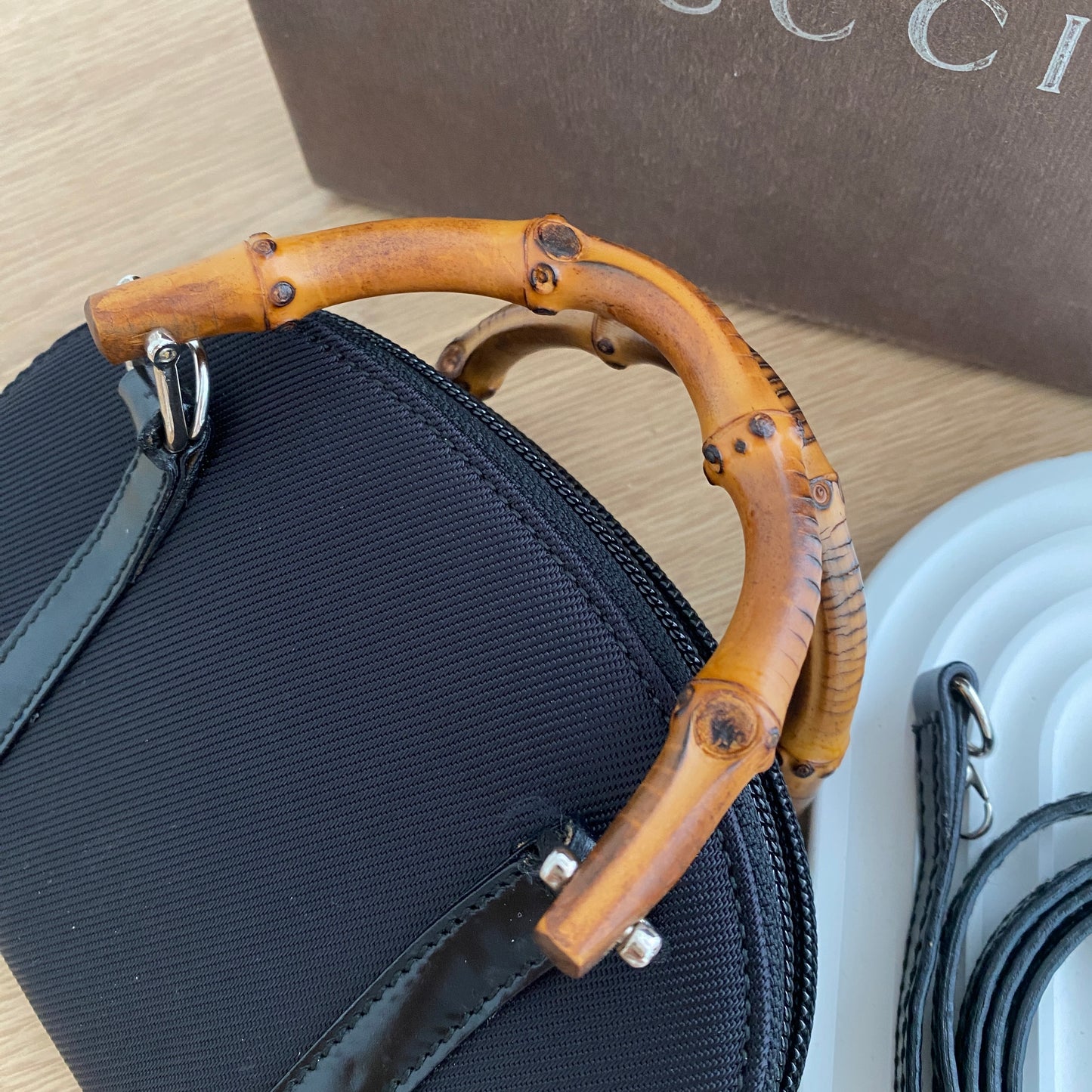 Gucci WOC in Bamboo Handle