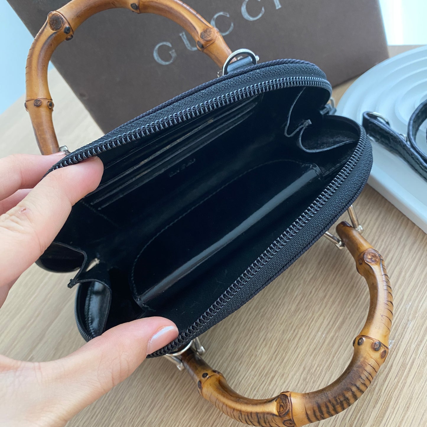 Gucci WOC in Bamboo Handle