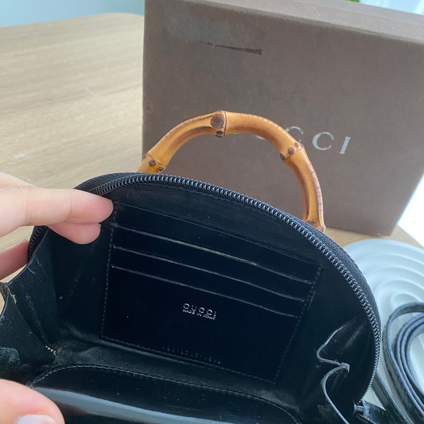 Gucci WOC in Bamboo Handle