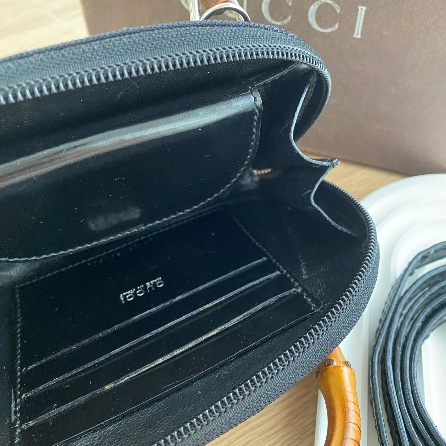 Gucci WOC in Bamboo Handle