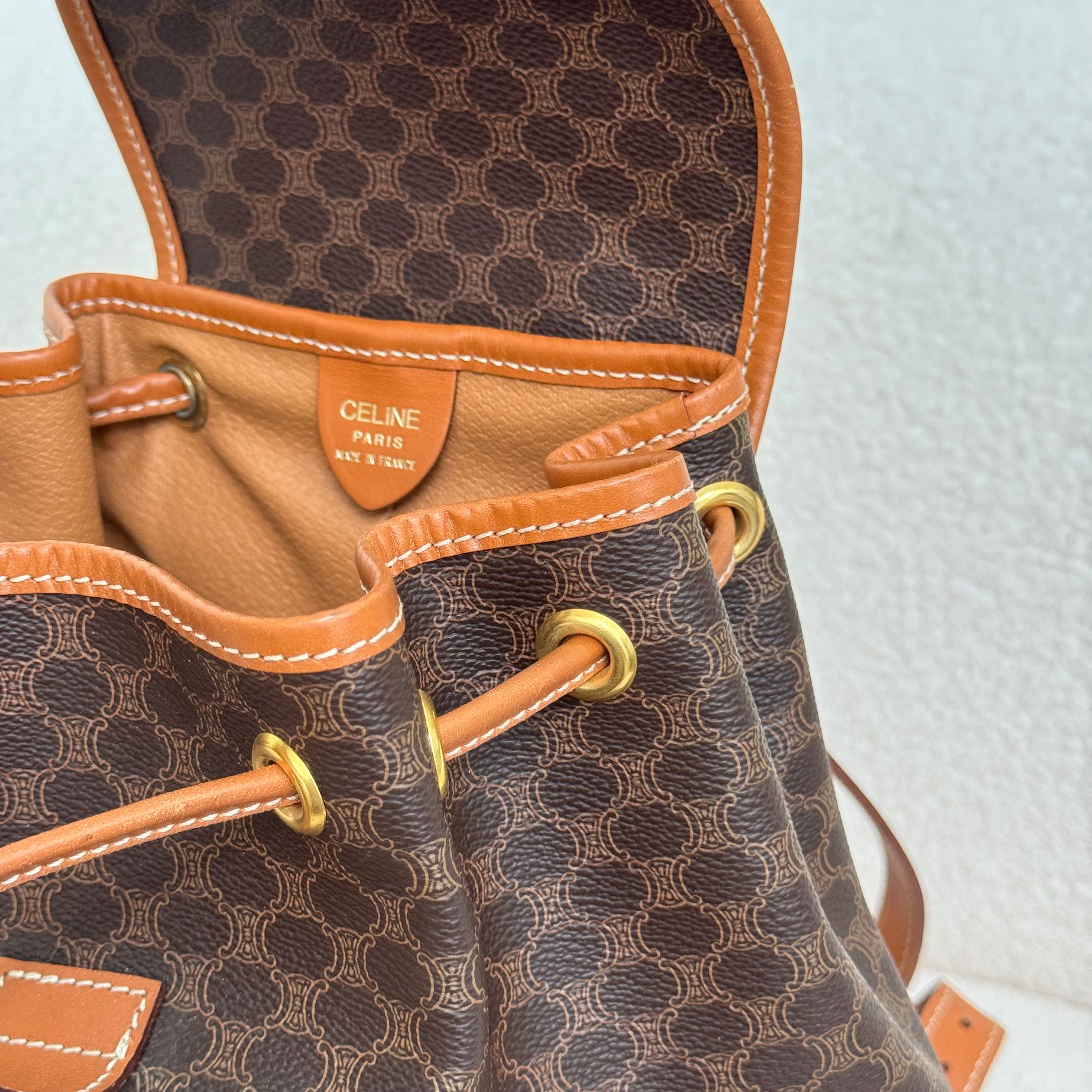 Celine Folco Backpack - Leluxe Vintage Sdn. Bhd.