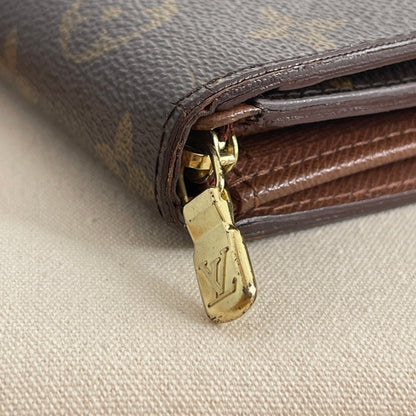 Louis Vuitton Porte Monnaie Billets Tresor Wallet Monogram